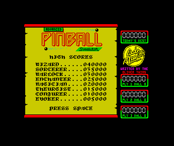 Advanced Pinball Simulator 1