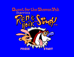 Quest for the Shaven Yak starring Ren Hoëk & Stimpy 0