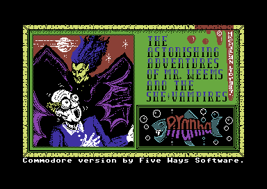 The Astonishing Adventures of Mr. Weems and the She Vampires 0