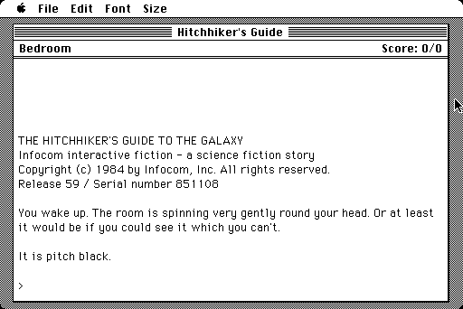 The Hitchhiker's Guide to the Galaxy 0