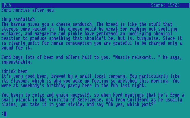 The Hitchhiker's Guide to the Galaxy 2