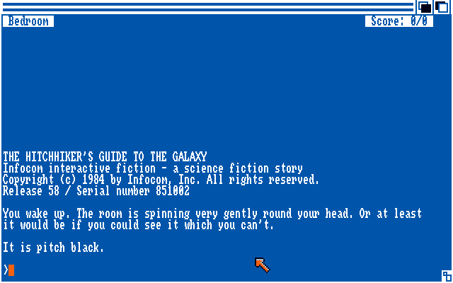 The Hitchhiker's Guide to the Galaxy 0