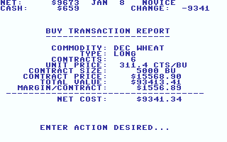 Tycoon: The Commodity Market Simulation 8